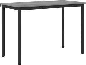 vidaXL Τραπεζαρίες 110 x 55 x 75 cm ΜΕΤΑΛΛΟ Ορθογώνιος