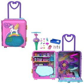 Παιχνίδι Μινιατούρα Βαλιτσάκι "Λούνα Παρκ" Polly Pocket HKV43 Pink-Multi Mattel