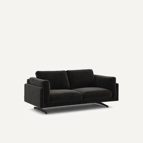 Καναπές 2 θέσεων από βελούδινο chenille, Cesar