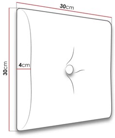 Σετ διαδρόμου Trenton 133 Άσπρο + Manila 18, 65x34cm, 16 kg, Πλαστικοποιημένη μοριοσανίδα, Ταπισερί, Εντοιχισμένη, Τοίχου | Epipla1.gr