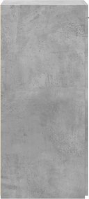 vidaXL Ντουλάπι Γκρι Σκυροδέματος 45x42,5x93 εκ. Επεξεργασμένο Ξύλο