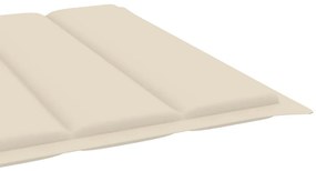 vidaXL Ξαπλώστρα Κήπου από Εμποτ. Ξύλο Πεύκου με Τραπεζάκι &amp; Μαξιλάρι