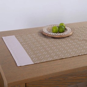 Runner Module Green Nef-Nef Homeware 45Χ140 Βαμβάκι-Πολυέστερ