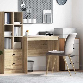 vidaXL Γραφείο Sonoma Δρυς 80 x 50 x 76 εκ. Επεξεργασμένο ξύλο