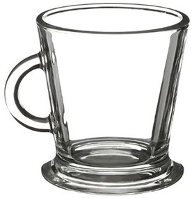 Φλυτζάνι Cappucino 07.150284 180ml Γυάλινο Clear Glass