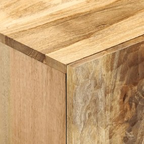 vidaXL Έπιπλο Τηλεόρασης 105 x 33 x 46 εκ. από Μασίφ Ξύλο Μάνγκο