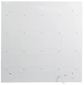 GloboStar® 60217 Χωνευτό LED Panel Transparent 60x60cm 44W 3900lm 120° CRI≥80Ra UGR<19 AC 220-240V IP20 Μ60 x Π60 x Υ2.5cm - Θερμό Λευκό 3000K - 2 Χρόνια Εγγύηση