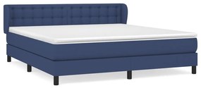 ΚΡΕΒΑΤΙ BOXSPRING ΜΕ ΣΤΡΩΜΑ ΜΠΛΕ 180X200 ΕΚ. ΥΦΑΣΜΑΤΙΝΟ 3126587