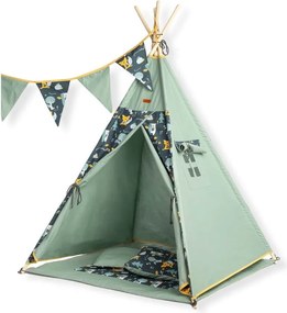 TeePee Tent - Meadow - Green