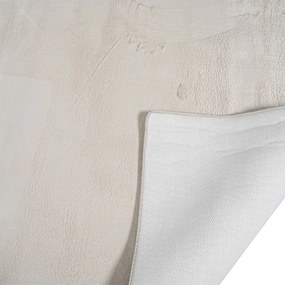Χαλί Γούνινο (190x275) Polcarpet Rabbit Fur Foam Ivory