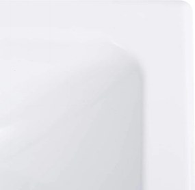 vidaXL Νιπτήρας Λευκός 400 x 220 x 90 χιλ. από SMC