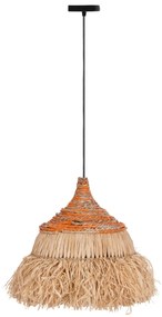 Φωτιστικό Οροφής SIFO C4714 Ίνες Sisal & Μπανάνας Φυσικό - Mix Φ35x45Υ εκ. 35x35x45 εκ.
