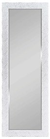 Καθρέπτης Τοίχου Amy 1220197 50x150cm White-Silver Mirrors &amp; More Plastic, Glass