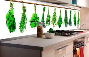 Αυτοκόλλητη φωτοταπετσαρία για φρέσκα μυρωδικά κουζίνας - 180x60
