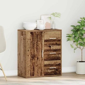 vidaXL Πλαϊνό γραφείο Παλιό ξύλο 60 x 31 x 70 εκ Επεξεργασμένο ξύλο