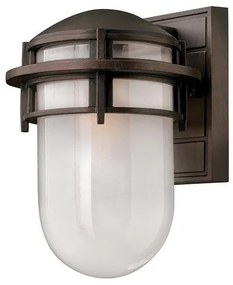 Απλίκα Φωτιστικό Τοίχου 1xE27 IP44 27cm Reef Elstead Lighting-HK-REEF-SM-VZ-Μπρονζέ HK-REEF-SM-VZ