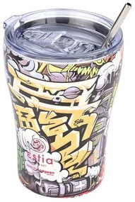Estia Θερμός Coffee Mug Save The Aegean 350ml Graffiti Rhythm 01-22914