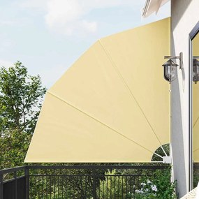 Αδιάφανο σκίαστρο μπαλκονιού Άμμος 210 x 210 cm ύφασμα