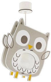 Φωτιστικό Οροφής Παιδικό Owl 63397 E27 32,5x28,7x7,4cm Beige Ango