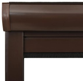 vidaXL Σήτα Παραθύρου Κάθετης Κίνησης Καφέ 160 x 170 εκ.