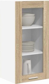 vidaXL Κρεμαστό ντουλάπι με αποθήκευση Δρύς Sonoma 40 x 31 x 80 εκ.