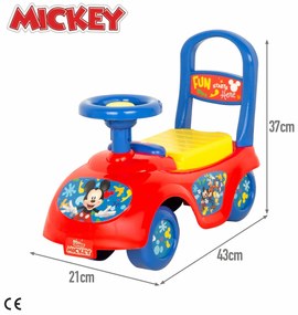 Παιδικό πατίνι Mickey Mouse 43 x 37 x 21 cm (x2)