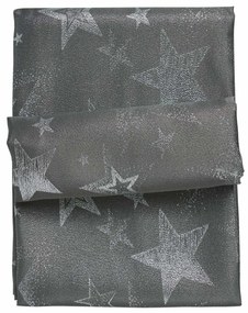 Χριστουγεννιάτικο Runner Polyester 45x140εκ. Christmas 0718 Ασημί-Γκρι Das Home