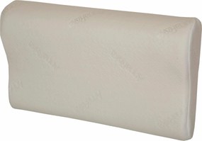 Μαξιλάρι Ύπνου Memory Foam Ανατομικό Μέτριο 60x40x12/10 Anna Riska