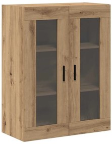vidaXL Ντουλάπια Τοίχου 2 pcs artisan δρυς 69.5 x 34 x 90 εκ.