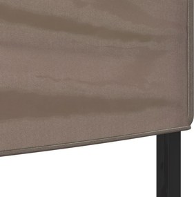 vidaXL Πτυσσόμενη Τέντα Εκδηλώσεων Taupe 3x6 μ.
