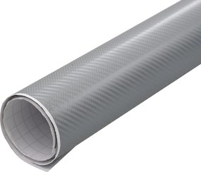 vidaXL Μεμβράνες Αυτοκινήτου 4D 2 τεμ. Ασημί 100 x 150 εκ.