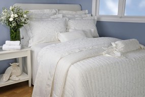 Παπλωματοθήκη Μονή (Σετ 175x245) Down Town Damas White S 534