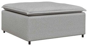 vidaXL Υποπόδιο Καναπέ-Μονάδα Γκρι 100 x 100 x 48 εκ.