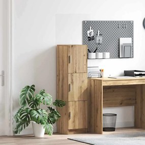 vidaXL Highboard Artisan Oak 31.5 x 32 x 122.5 εκ
