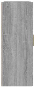 vidaXL Ντουλάπι Τοίχου Γκρι Sonoma 69,5x32,5x90 εκ. από Επεξ. Ξύλο