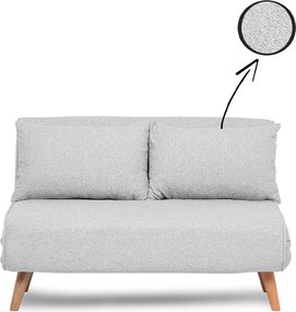 Διθέσιος Καναπές Κρεβάτι Γκρι FOLDE 80x120x79