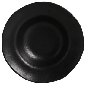 Πιάτο Pasta 19εκ. Organic Matte Black Ν.2187 - Porto Brasil - 6 ΤΜΧ