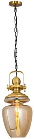 Φωτιστικό Οροφής 701CHD1723 Φ25x120cm 1xΕ27 40W Honey Opviq