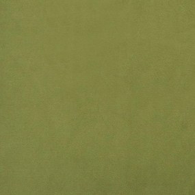 vidaXL Υποπόδιο Ανοιχτό Πράσινο 60x60x36 εκ. Βελούδινο