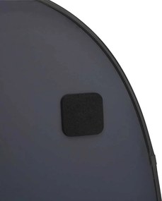 vidaXL Καθρέφτης Τοίχου Μαύρος 70x45 εκ.