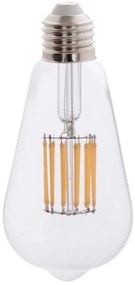 ΛΑΜΠΤΗΡΑΣ HM4189.01 LED FILAMENT 12W E27 2700K ΔΙΑΦΑΝΟΣ