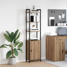 vidaXL Βιβλιοθήκη 6 επιπέδων 40 x 24 x 161 εκ Επεξεργασμένο ξύλο