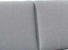 vidaXL Ταπετσαρισμένο κεφαλάρι Ανοιχτό γκρι 150 cm
