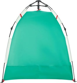 vidaXL Beach Tent 2-Person Azure Blue Quick Release Waterproof