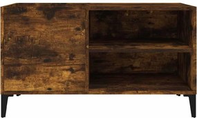 vidaXL Δισκοθήκη Καπνιστή Δρυς 84,5x38x48 εκ. από Επεξεργασμένο Ξύλο