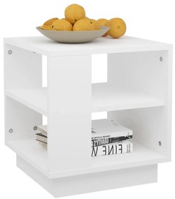 vidaXL Τραπεζάκι Σαλονιού Λευκό 40x40x43 εκ. από Επεξεργασμένο Ξύλο