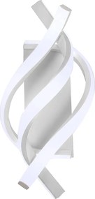 POWERTECH LED φωτιστικό τοίχου HLL-0168, 12W, 4000K, 960lm, λευκό
