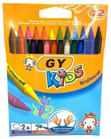 Κηρομπογιές 12τμχ - Wax crayons 12pcs