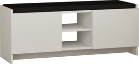 Παπουτσοθήκη Λευκό ZULLA 110x37x43