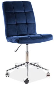 ΠΕΡΙΣΤΡΕΦΟΜΕΝΗ ΚΑΡΕΚΛΑ Q-020 VELVET NAVY BLUVEL 86 DIOMMI OBRQ020VGR